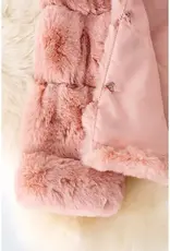 Girls' Blush Faux Fur Cozy Jacket