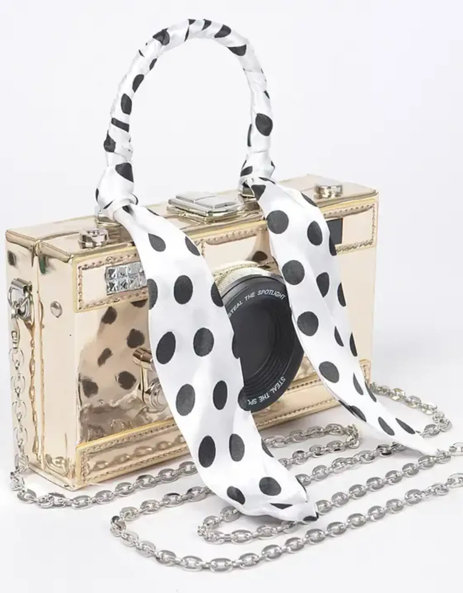 Mirror Camera Clutch Handbag