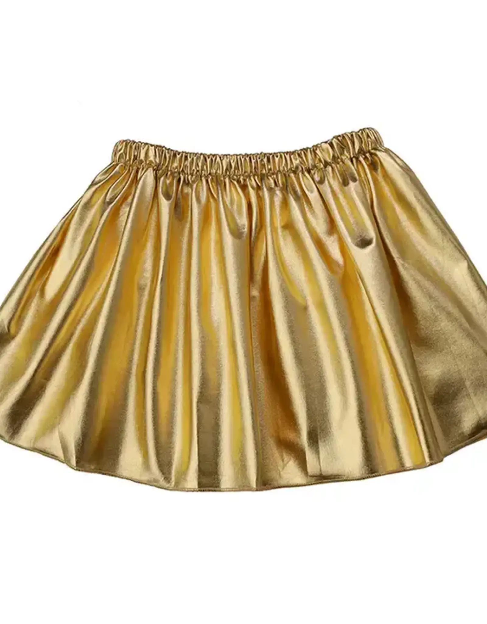 Girls' Metallic Gold Skirt