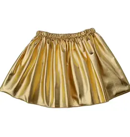 Girls' Metallic Gold Skirt