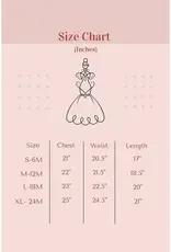 Infant Pleated Dress w/Pearl & Rhinestone Trim