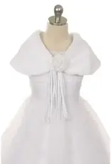 Girls' Faux Fur Shawl