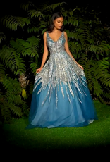 Ombré Shimmer Ball Gown