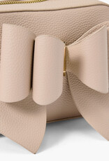 Vegan Leather Bow Box Crossbody Bag