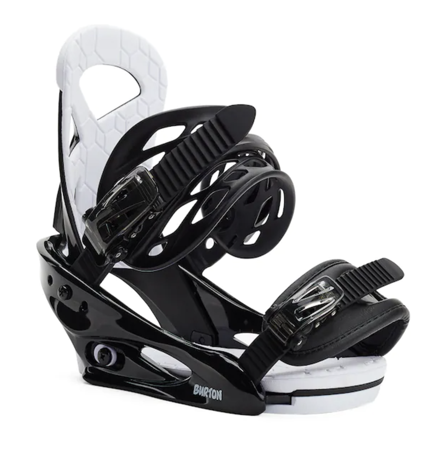 BURTON ビンディング CUSTOM SMALLS 　ブラックホワイト 2021 Burton Smalls Black - NorthLine Sports