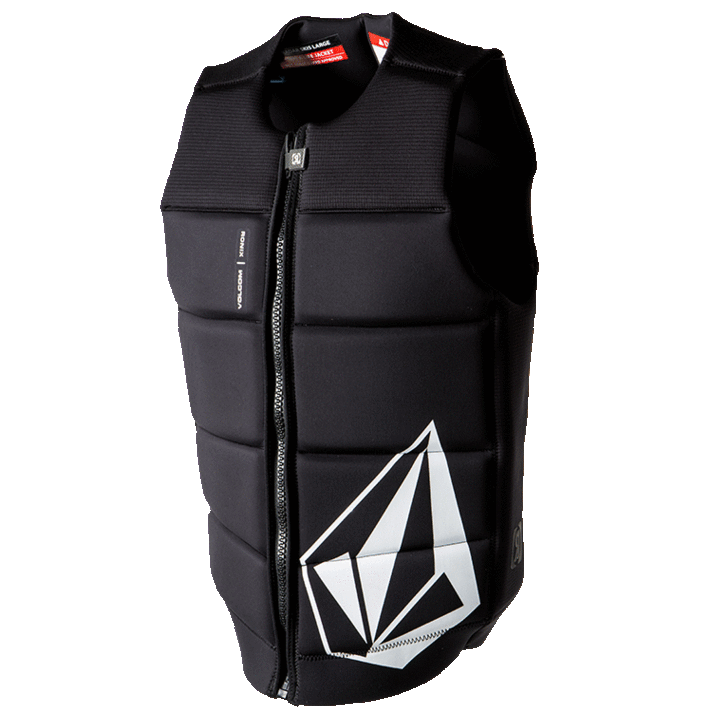 Ronix Supreme Comp Wake Vest in Black / Grey