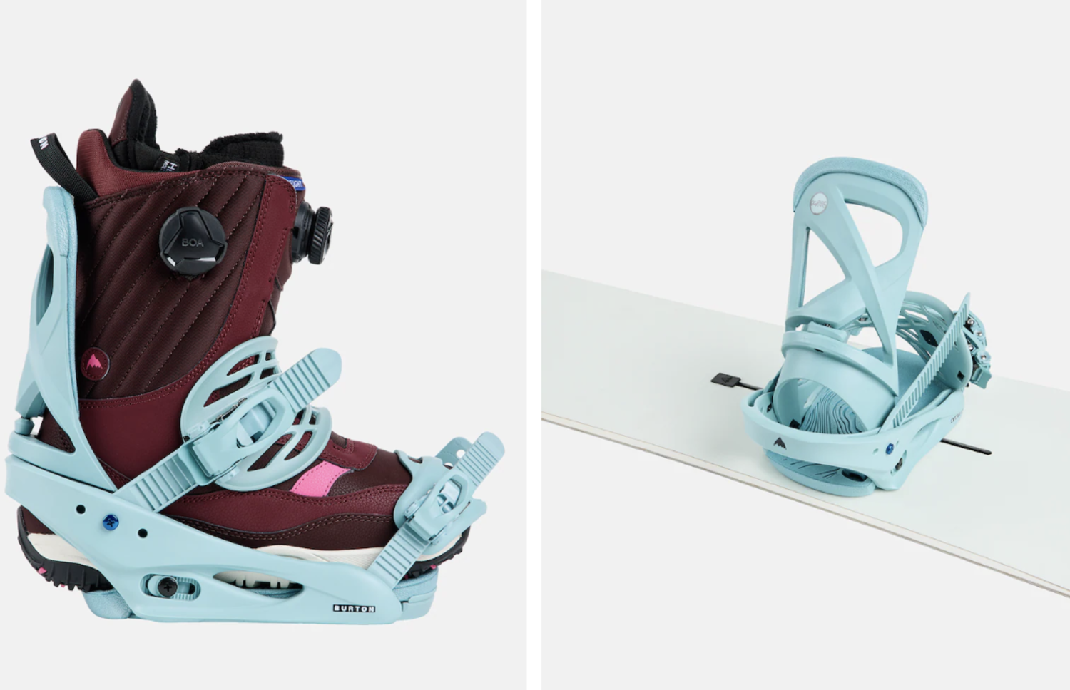 BURTON FEATHER 143 × BURTON SCRIBE M BURTON FEATHER 143 × BURTON