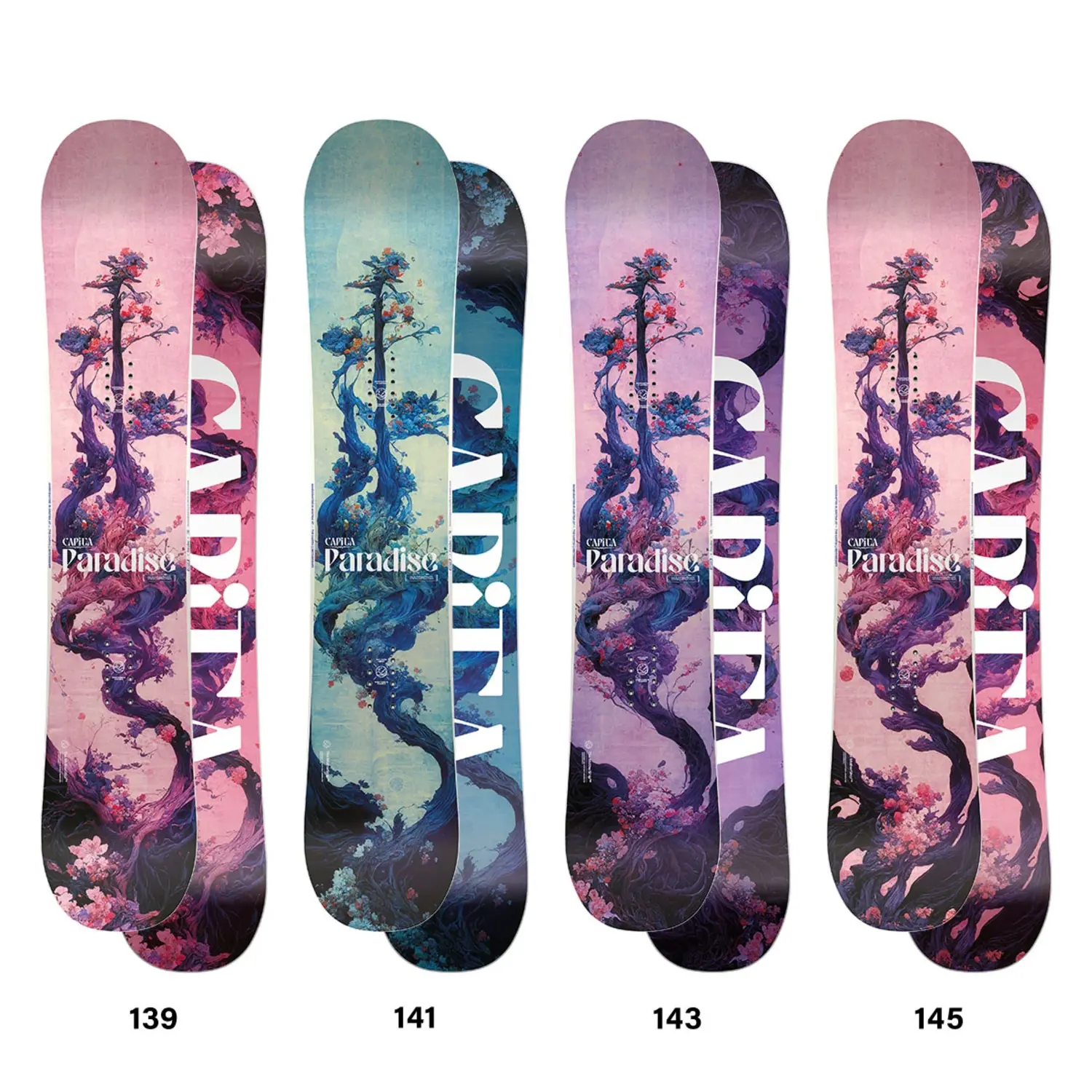 CAPiTA paradise145 スノーボード Capita Women's Paradise Snowboard - Outtabounds