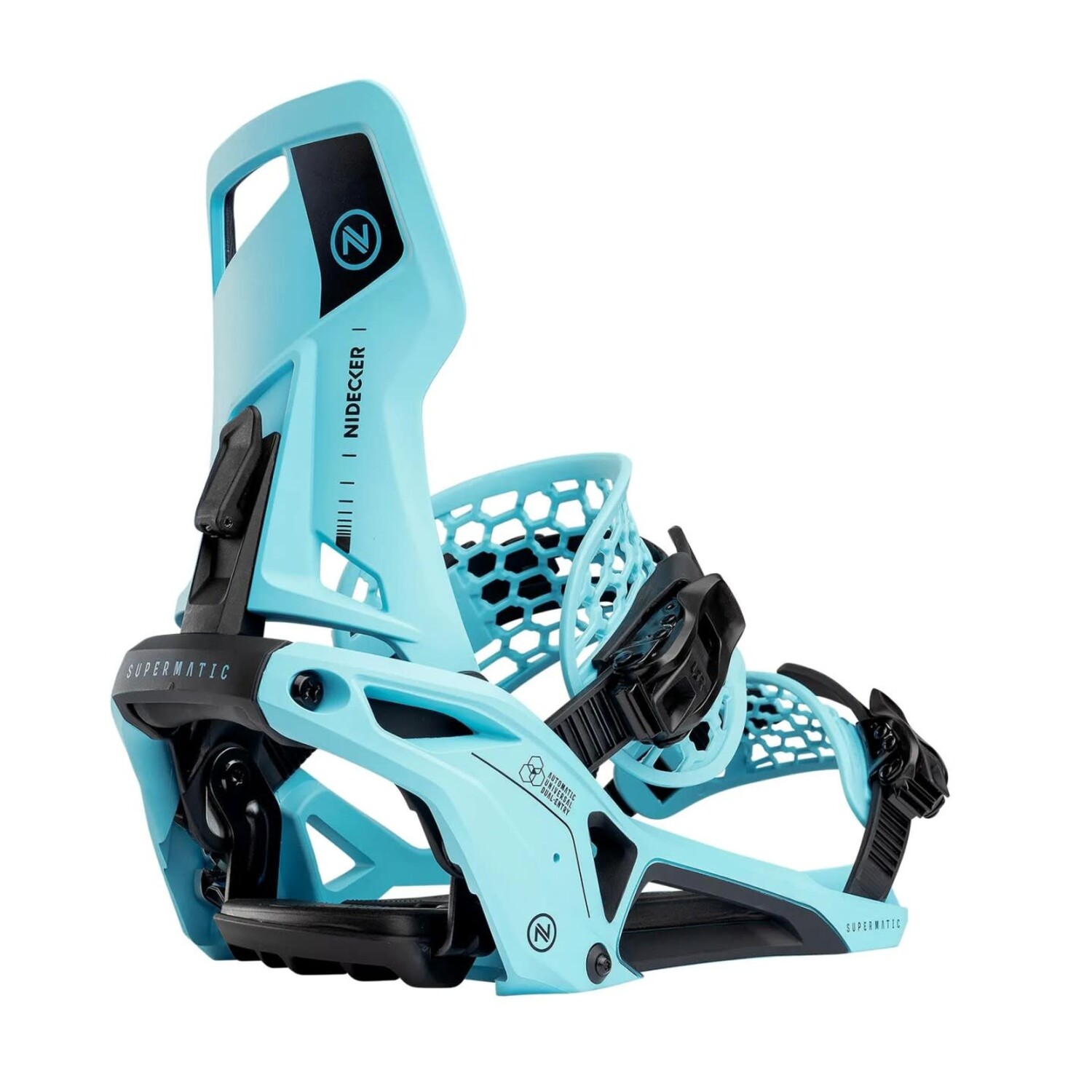 スノーボード NIDECKER SUPERMATIC 22-23 Model 2025 Nidecker Supermatic - Escape Cyan - NorthLine Sports