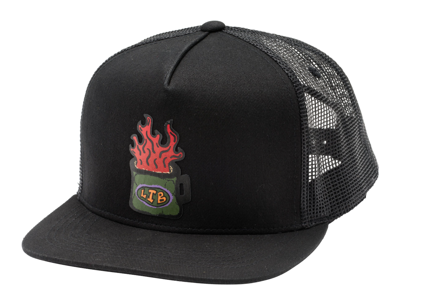 Lib Tech - Rig Trucker Cap - Black - NorthLine Sports