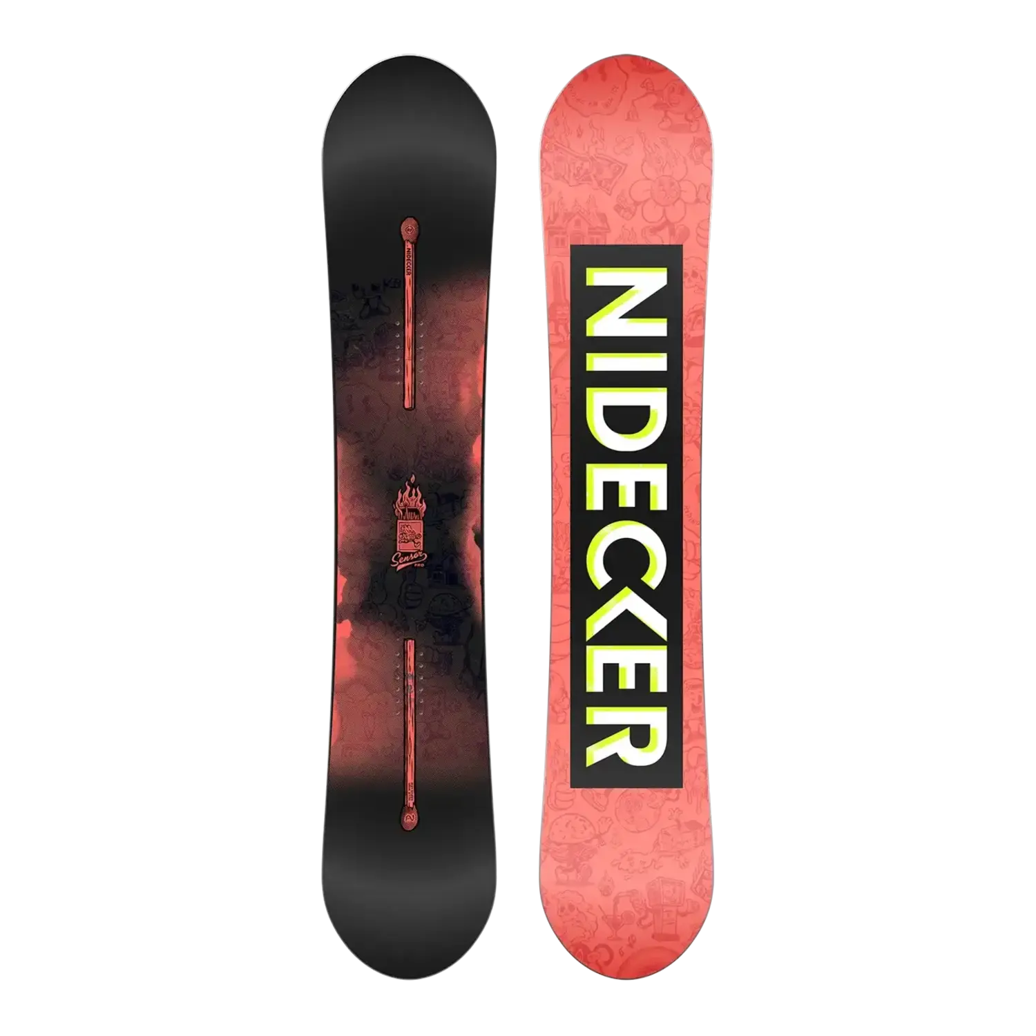 Nidecker SENSOR スノーボード Nidecker Sensor Snowboard 2025 | evo Canada