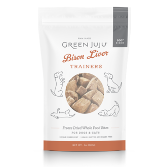Green Juju Green Juju Bison Liver Training Treat