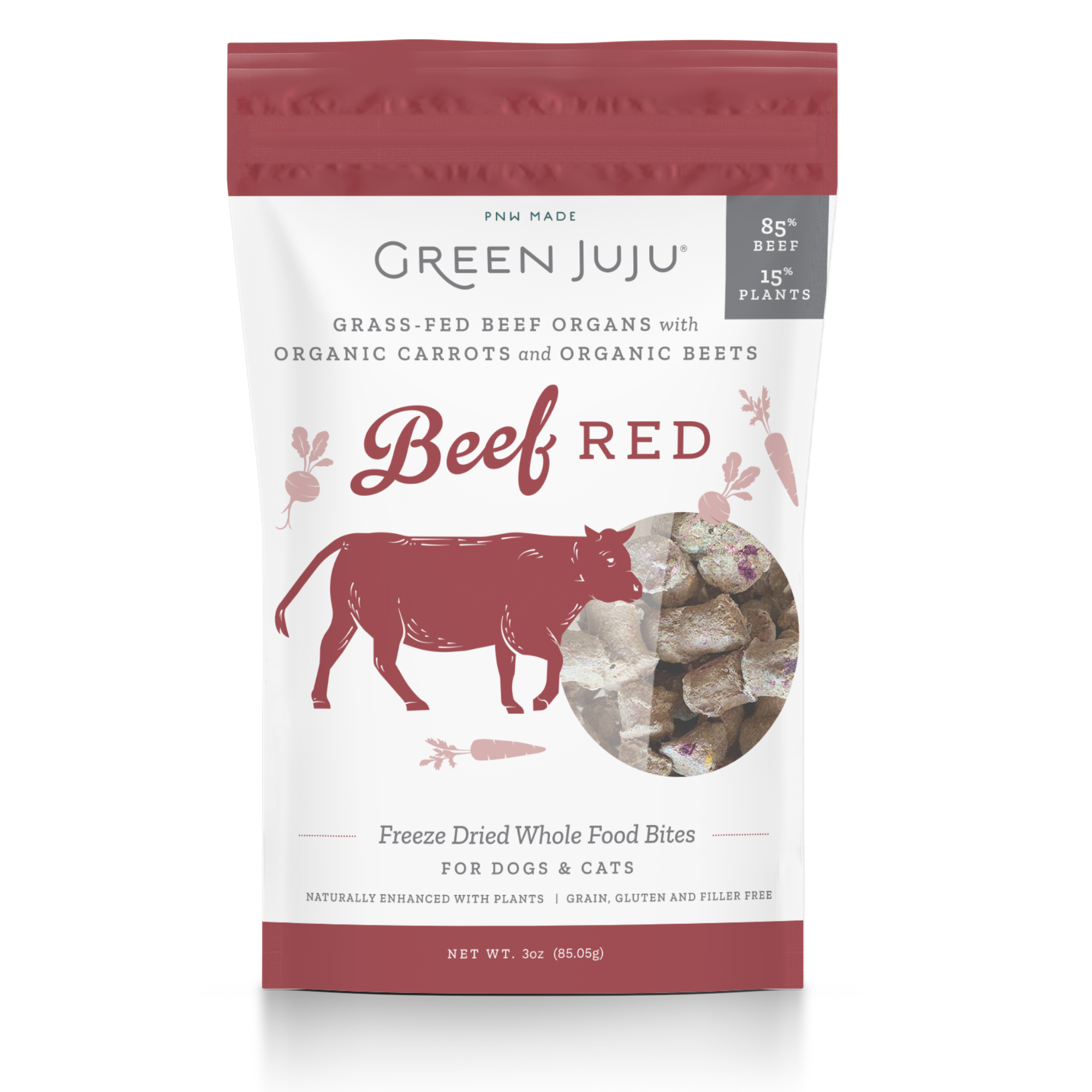 Green Juju Green Juju Whole Food Bites Beef Red