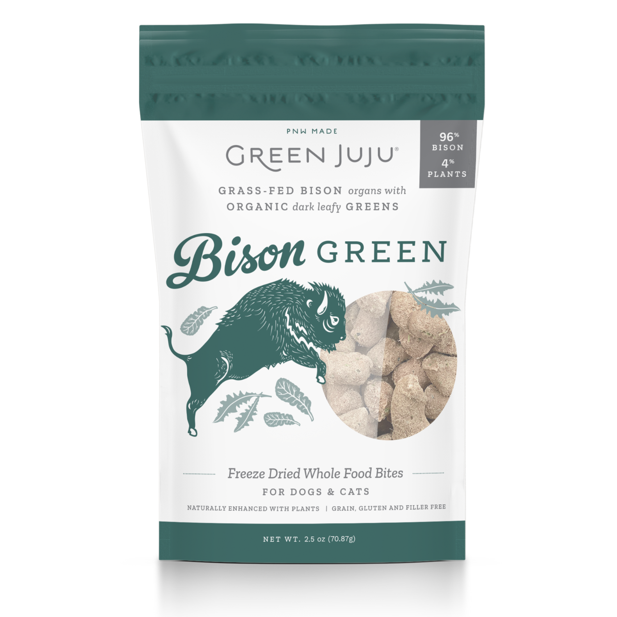 Green Juju Green Juju Whole Food Bites Bison Green