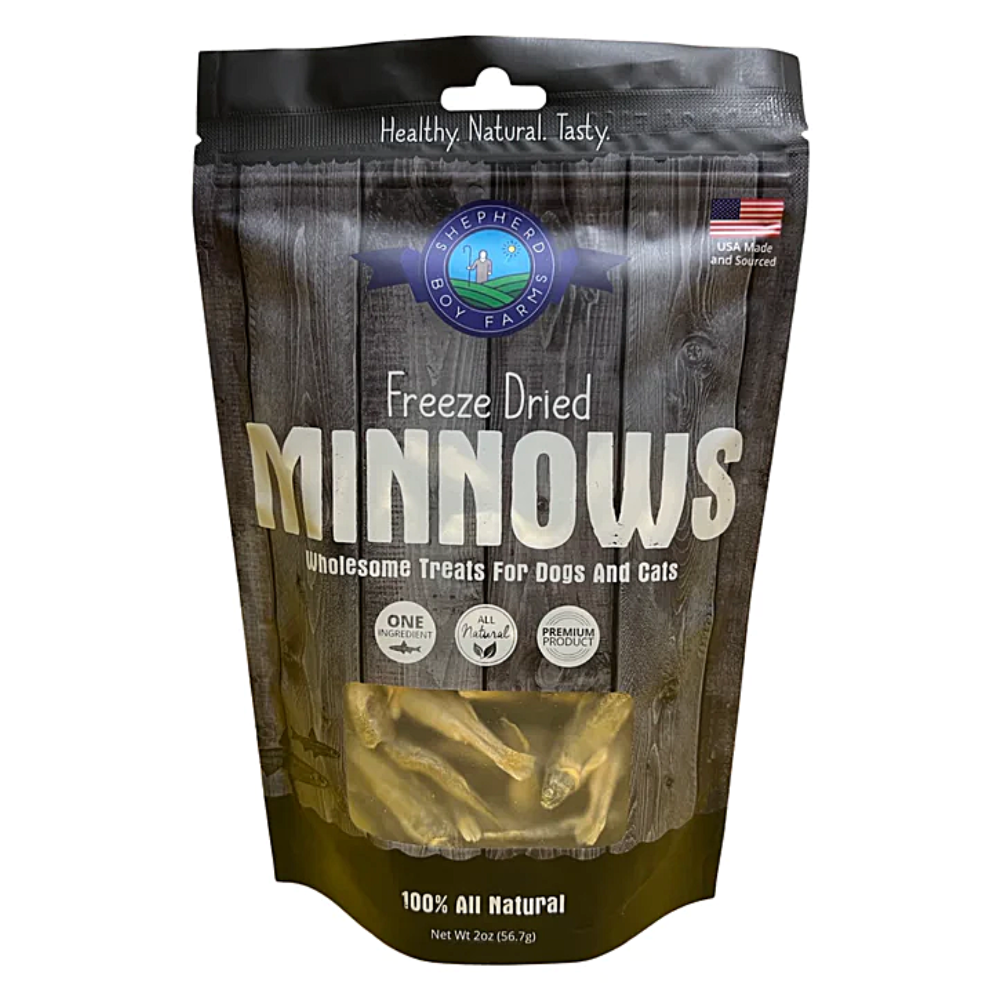 Scout & Zoe's Munchworthy Minnows Freeze Dried Dog & Cat Treats | All  Natural Snack | Made & Sourced in USA - 1 Ounce