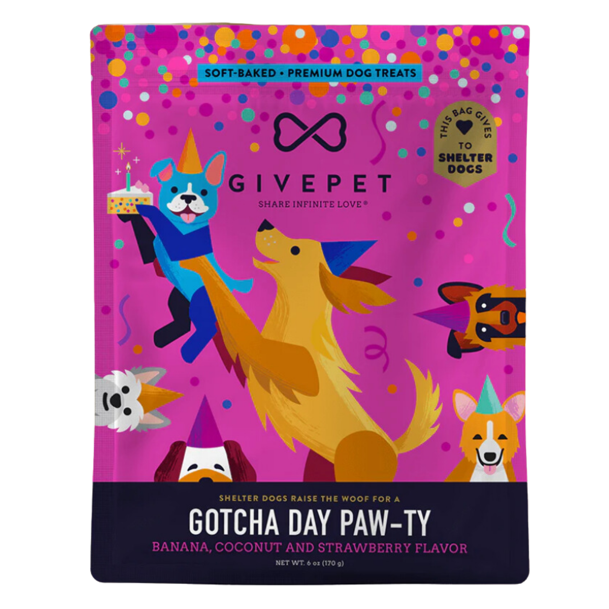 GivePet Gotcha Day Paw-ty Treats