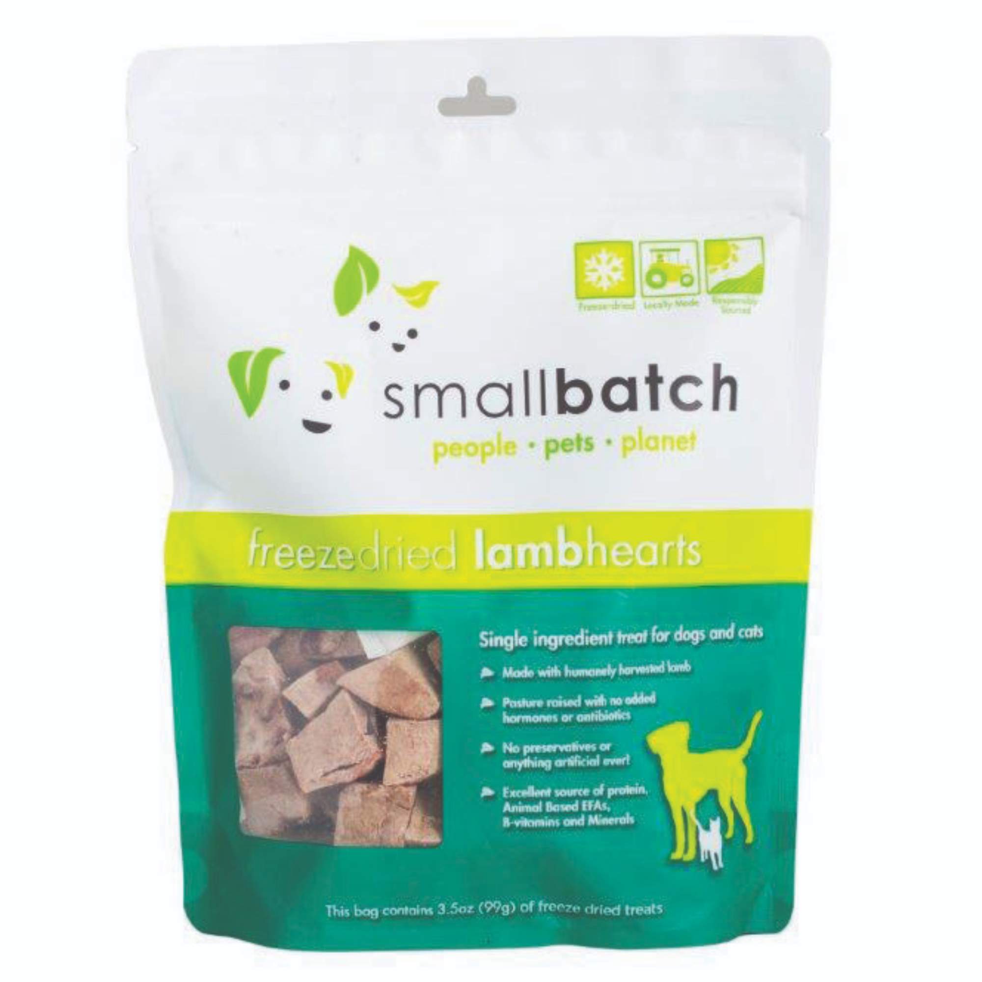 Smallbatch Smallbatch Freeze-Dried Lamb Hearts
