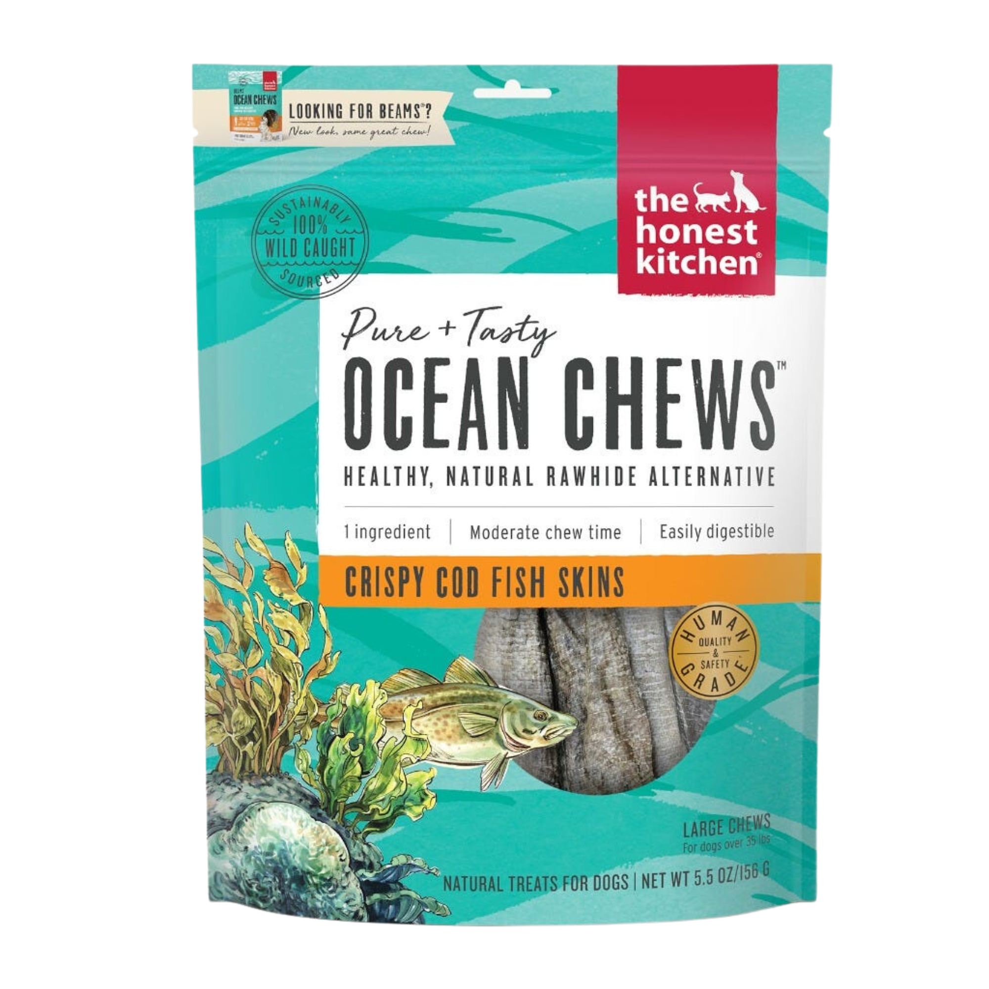 Honest Kitchen The Honest Kitchen Crispy Cod Ocean Chews