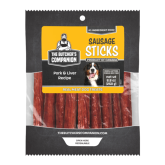 The Butchers Companion Pork & Liver Sausage Sticks