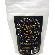 Healthy Hound Products Peace Love Joy Pumpkin Spice Biscuits