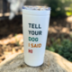 Dog Beach Sunset Tumbler