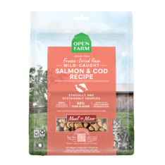 Open Farm Open Farm Freeze Dried Salmon and Cod Morsels for Cats