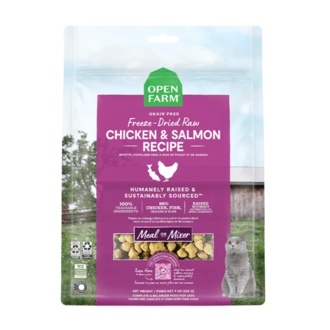 Open Farm Open Farm Freeze Dried Chicken and Salmon Morsels for Cats