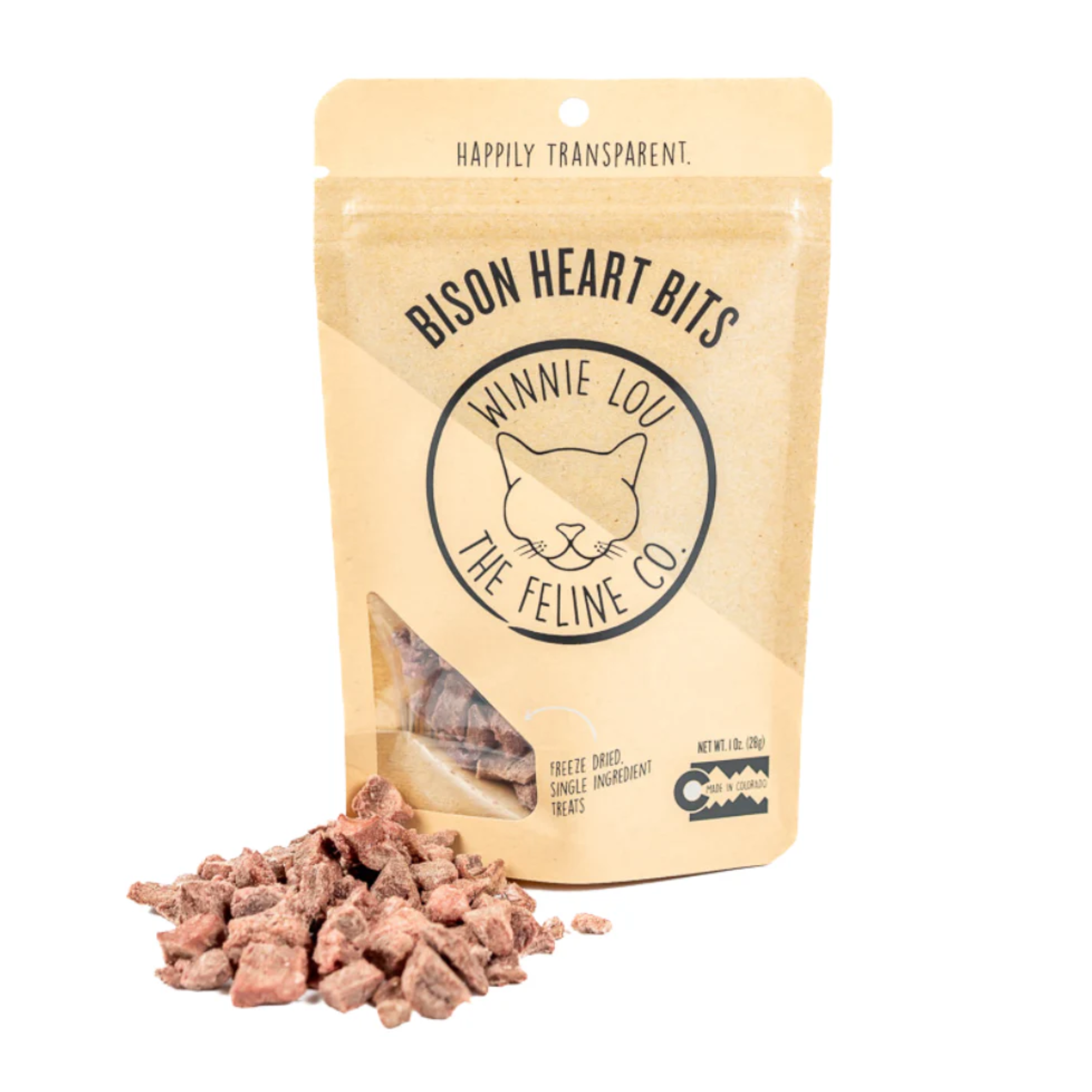 Winnie Lou F Bison Heart Bits
