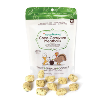 CocoTherapy Coco-Carnivore Turkey Meatballs