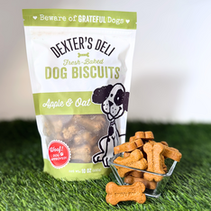 Healthy Hound Products Dexter's Apple & Oat Biscuits