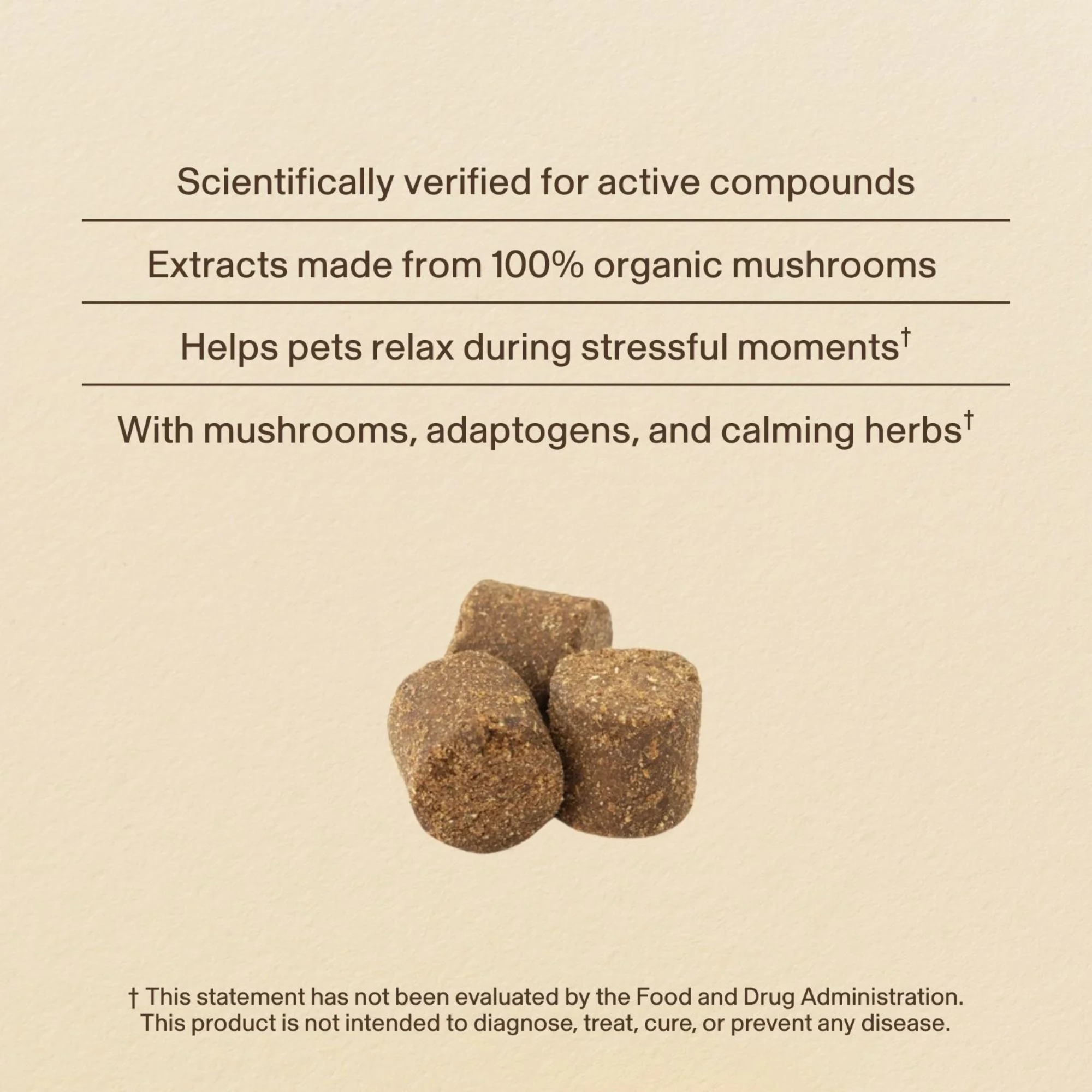 Real Mushrooms Real Mushrooms Mushroom Relax Pet Chews