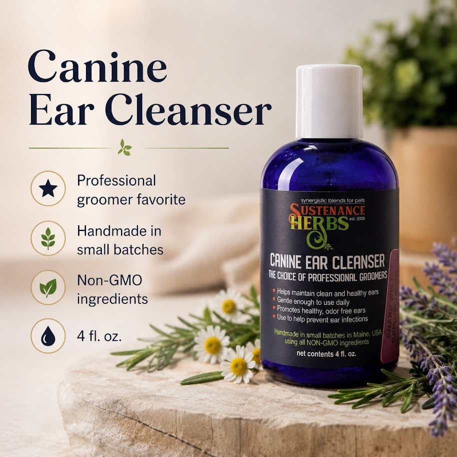 Sustenance Herbs Sustenance Herbs Canine Ear Cleanser