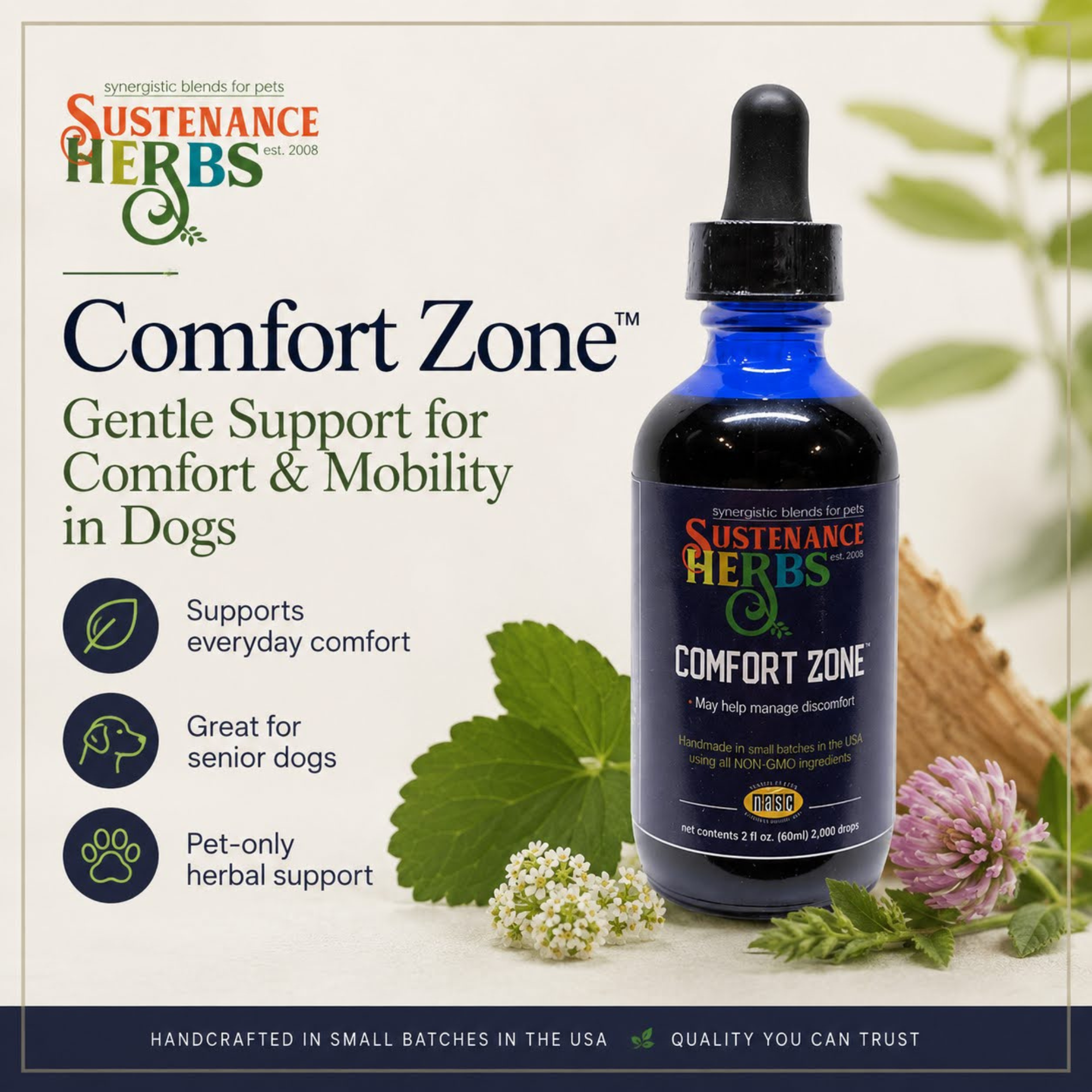 Sustenance Herbs Sustenance Herbs Comfort Zone