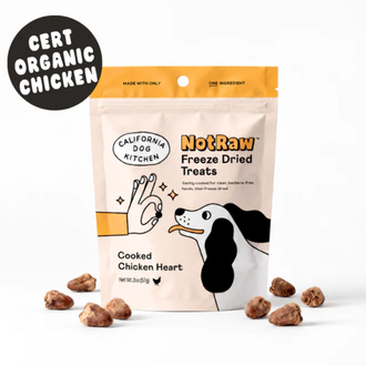 California Dog Kitchen California Dog Kitchen Organic Chicken Heart Treats