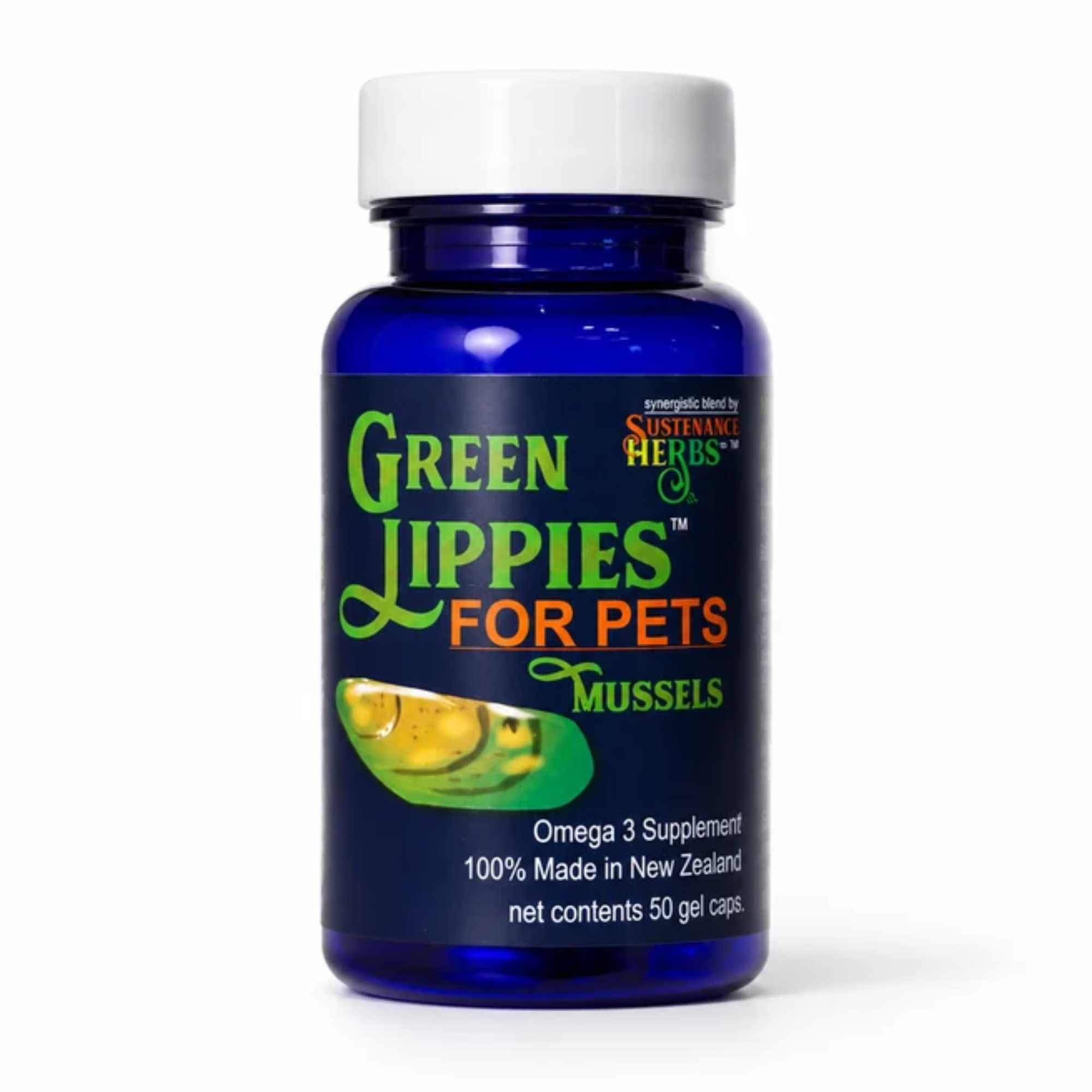 Sustenance Herbs Green Lippies Green Lipped Mussel Capsules