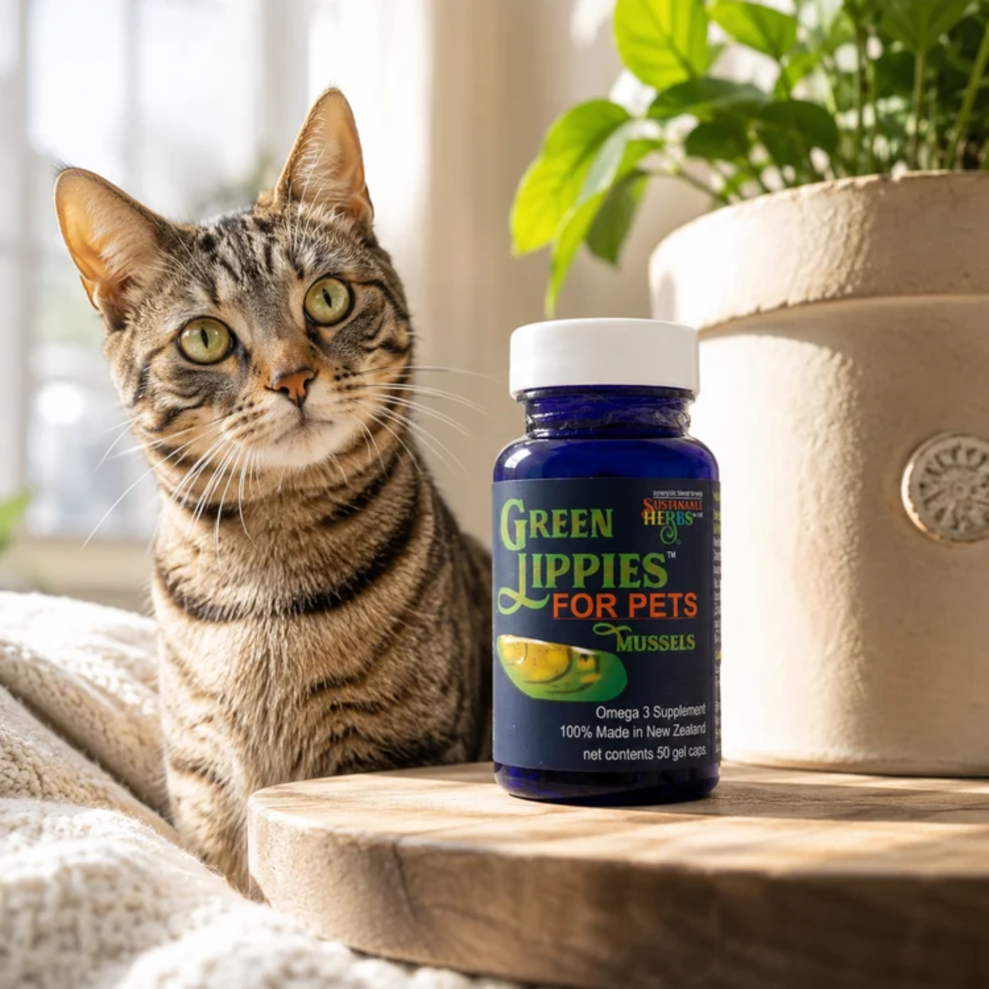 Sustenance Herbs Green Lippies Green Lipped Mussel Capsules