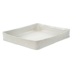 Basketweave Square Tray