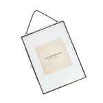 SugarBoo Glass + Metal Wall Hanging Frame, 14.5x19