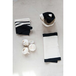 Cotton Knit Striped Dish Cloths in Bag