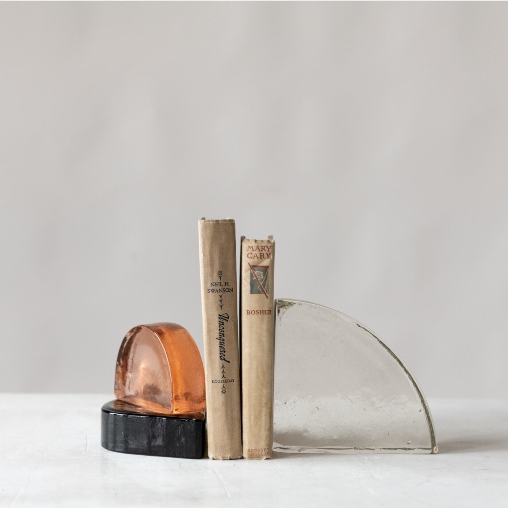 Glass Bookend