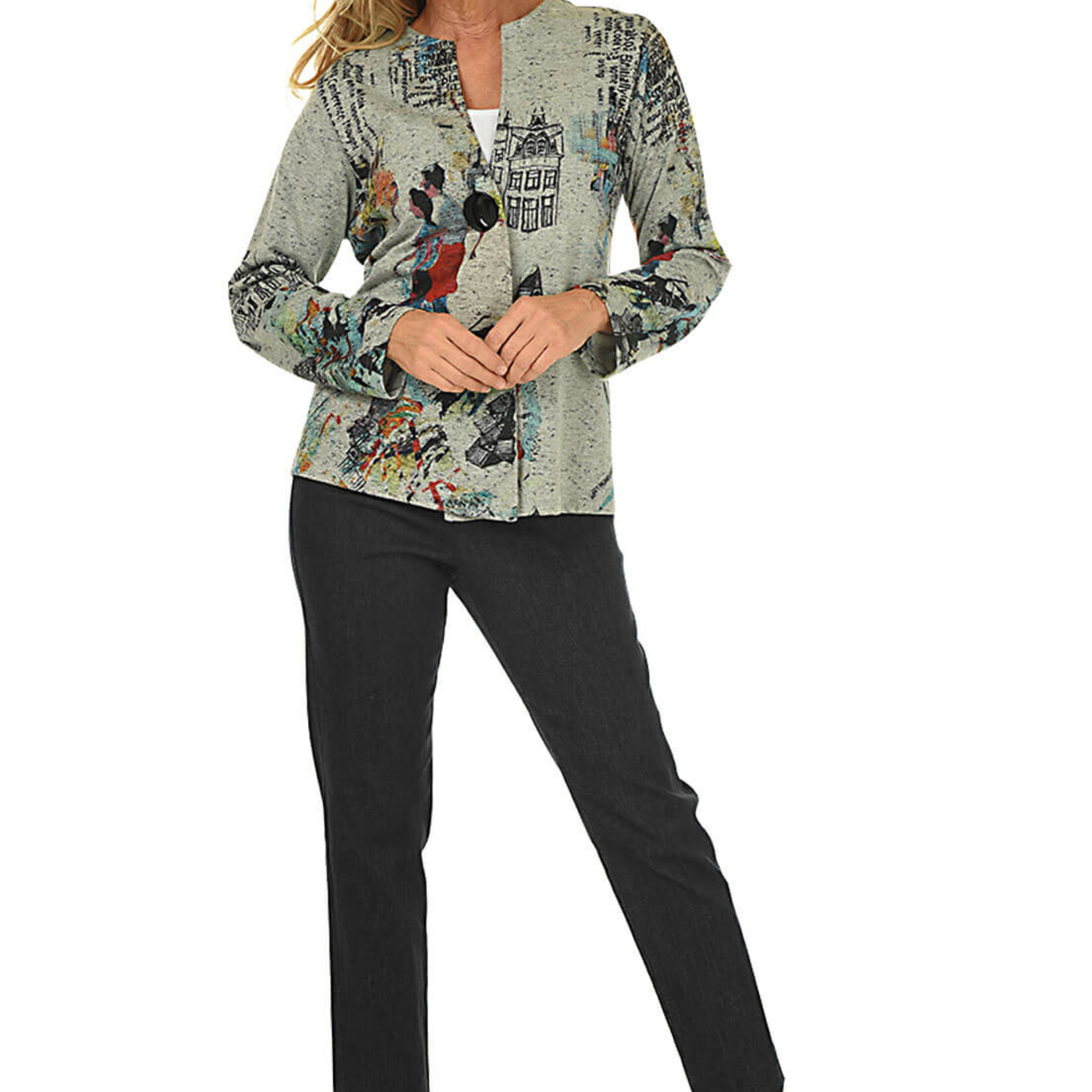 Krazy Larry Original Pull On Pants, Denim