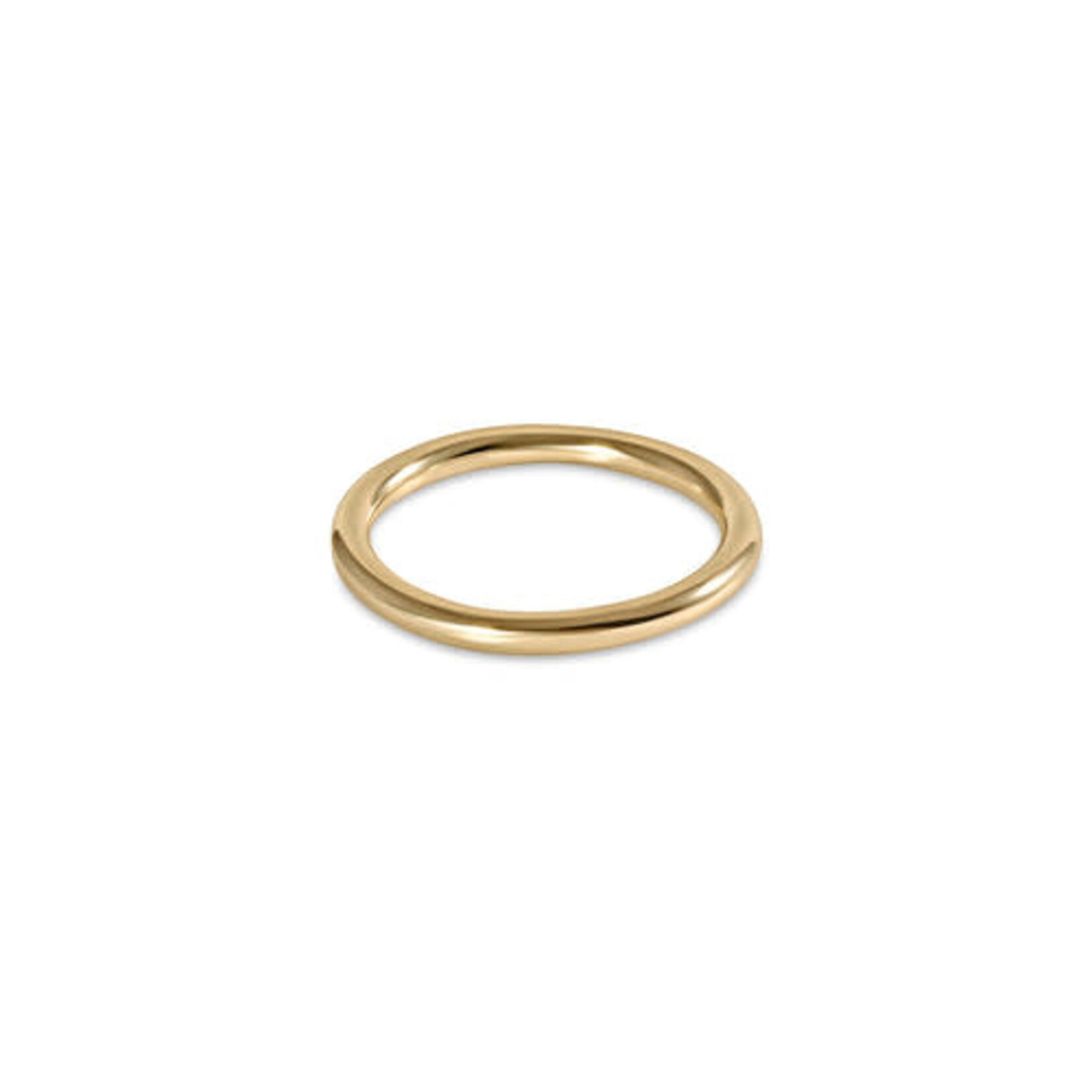 E Newton Classic Gold Band Ring