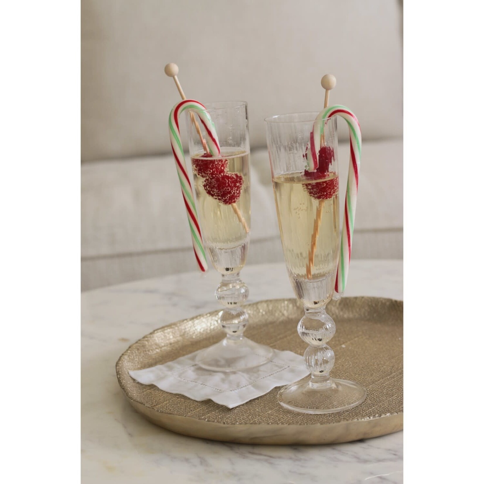 Beatriz Ball Glass Venice Champagne Flute