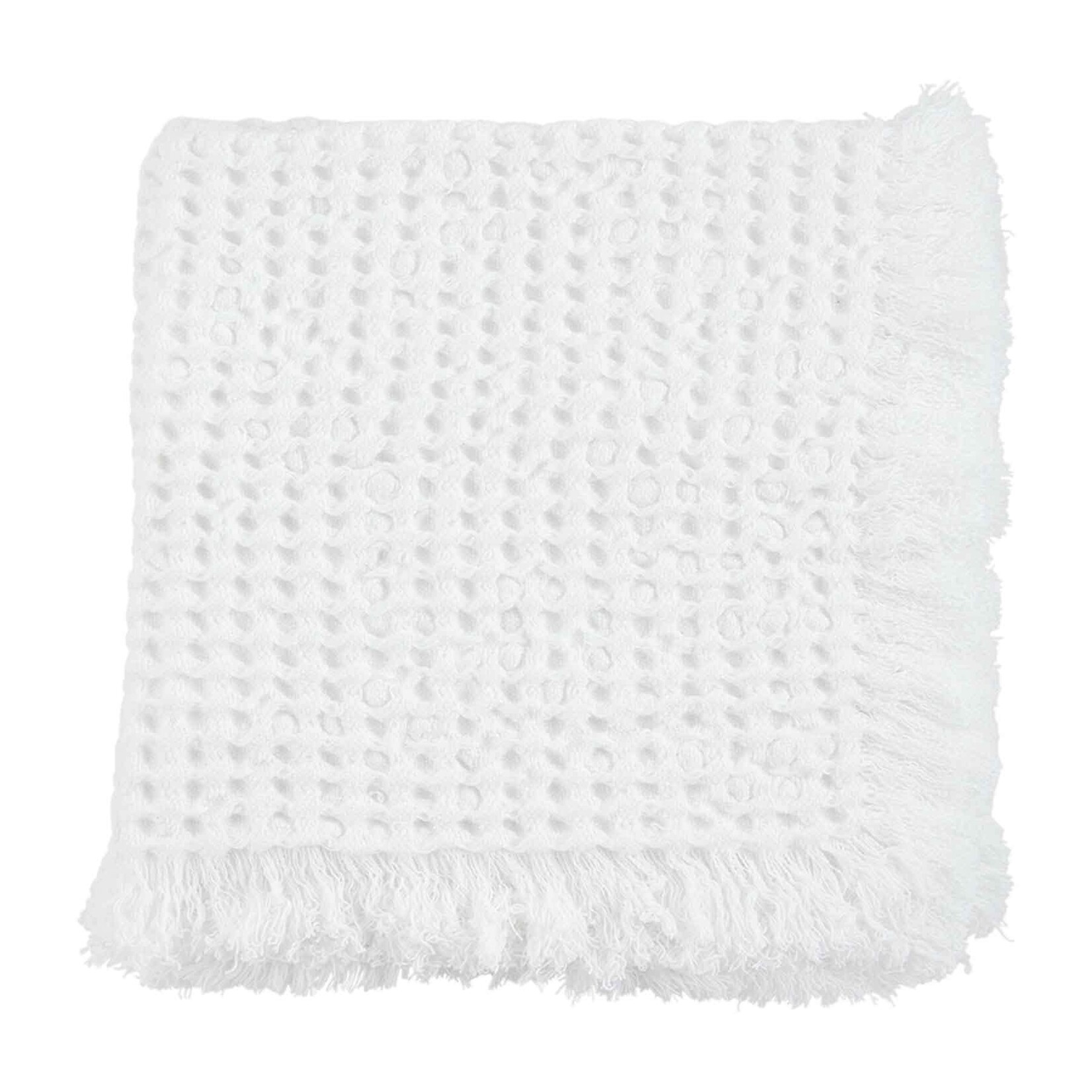 Mudpie White Waffle Weave Napkin Set