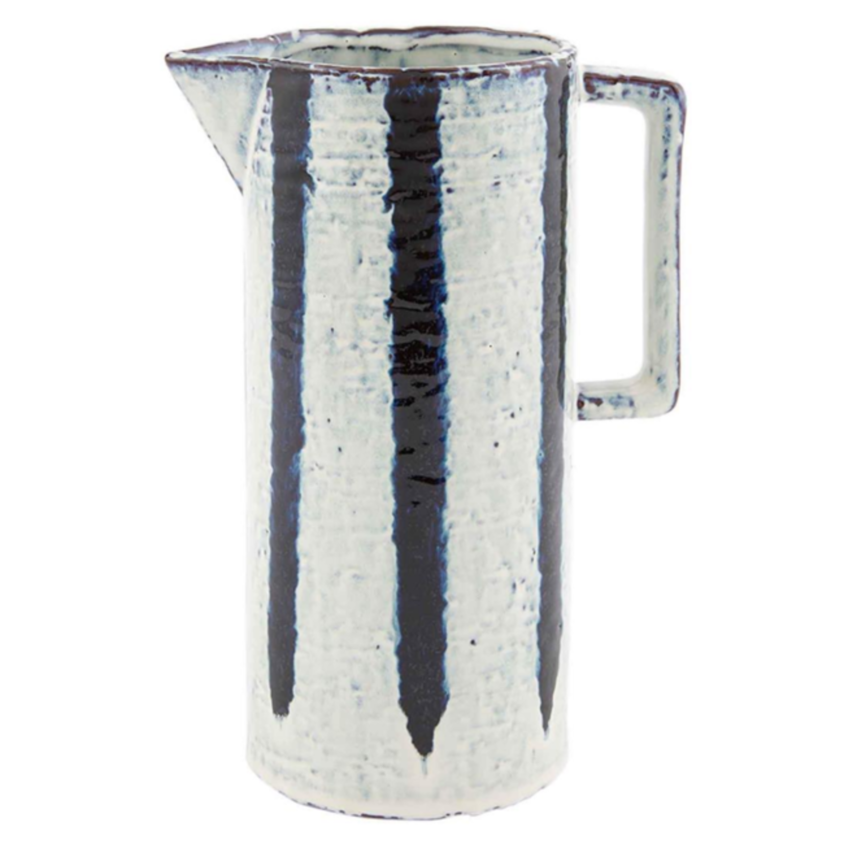 Mudpie Black Reactive Glaze Pitcher