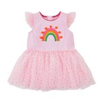 Mudpie Rainbow Mesh Dress