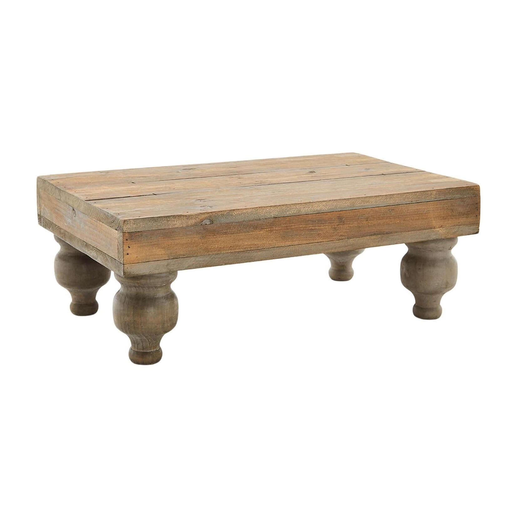 Mudpie Wood Footed Serving Stand