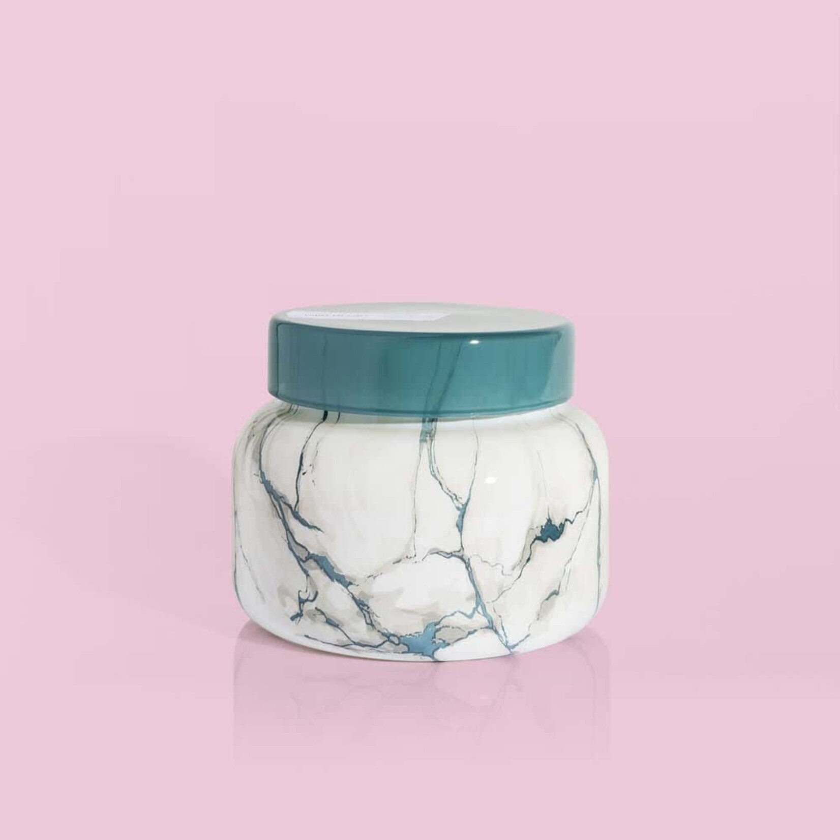 Capri Blue Mod Marble Signature Jar