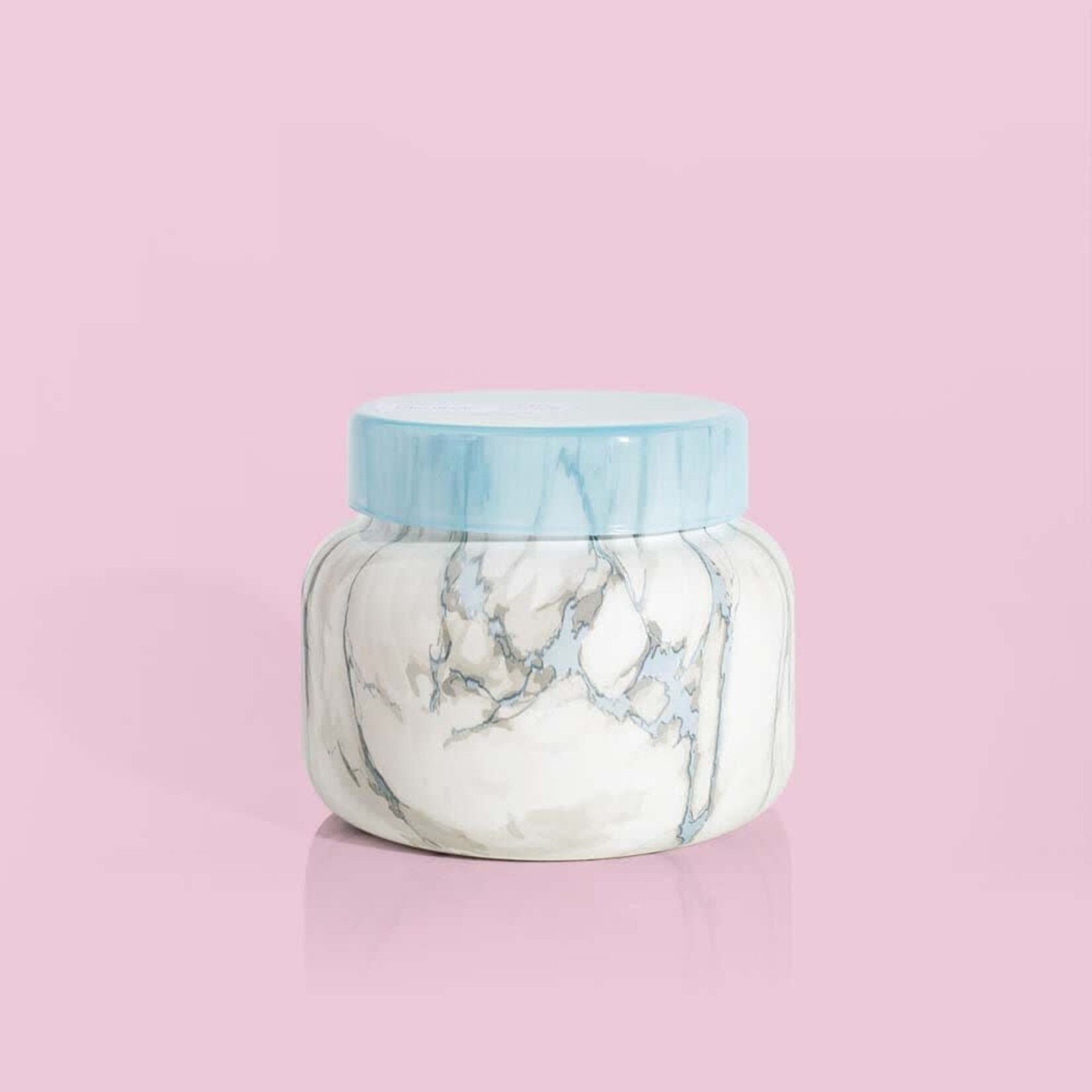 Capri Blue Mod Marble Signature Jar
