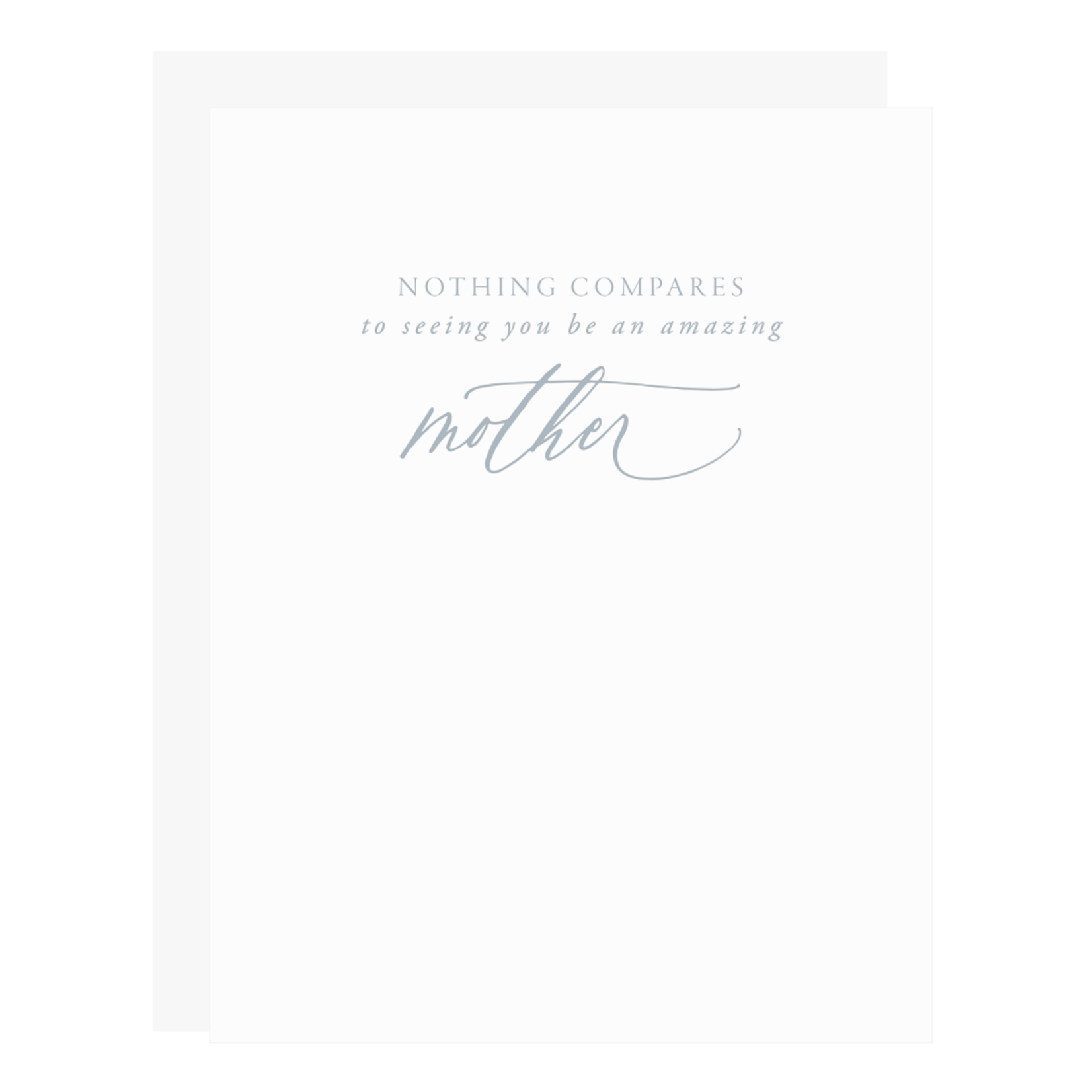 Mother's Card, nothing compares